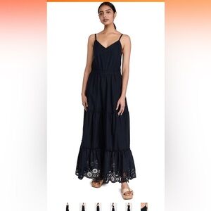 Splendid Kora eyelet maxi dress. Size S